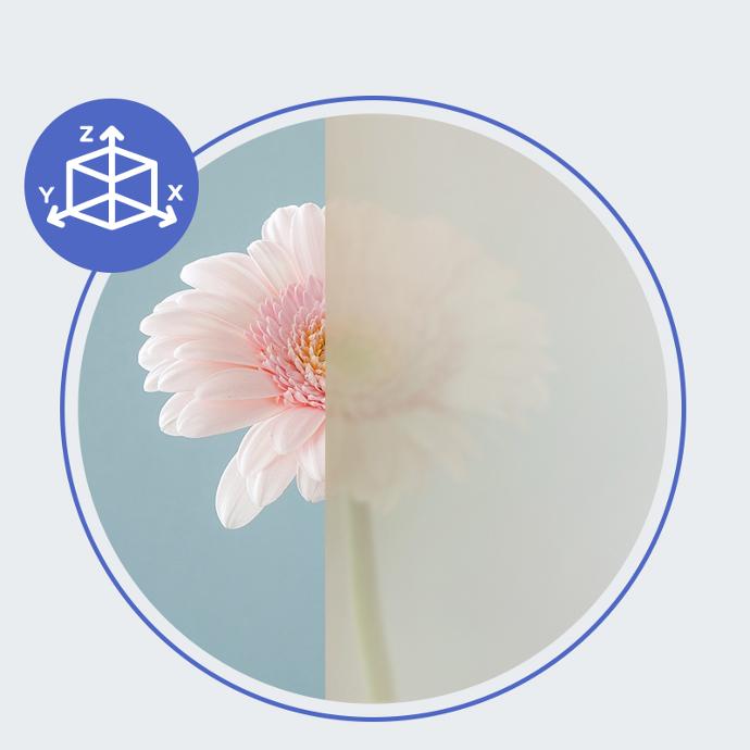 Satiniertes ESG-Glas 