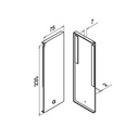 Endkappe, Easy Glass Prime &quot;Y&quot;, Seitenmontage, MOD 8442, Alu^