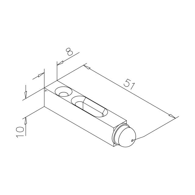 Endanschlag-Set für Deckenprofil Beracha^