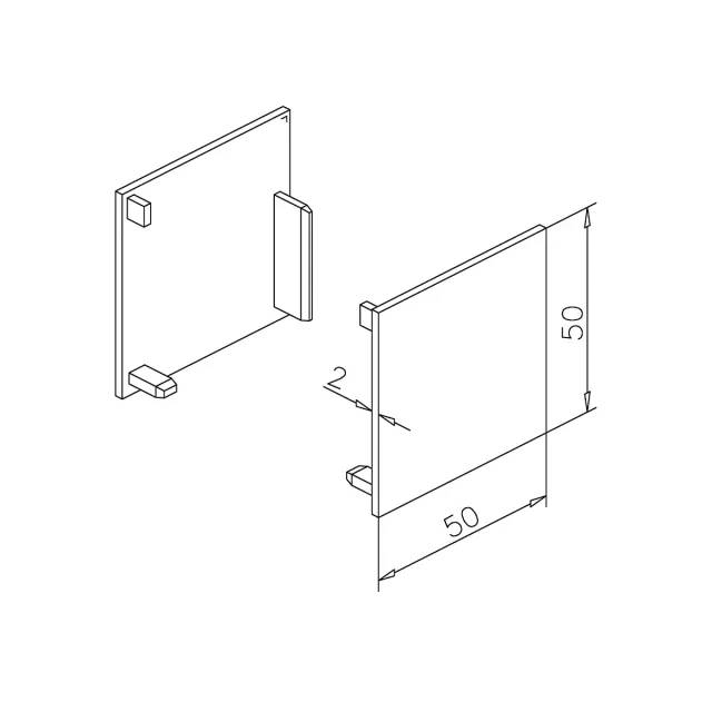 Endkappen (Paar) Aanke^