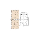 Laufrohrhalter für Wand-Montage Wanda^