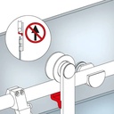 Laufwagen für Glasschiebetür-System mit Aushebesicherung Cathelijn^