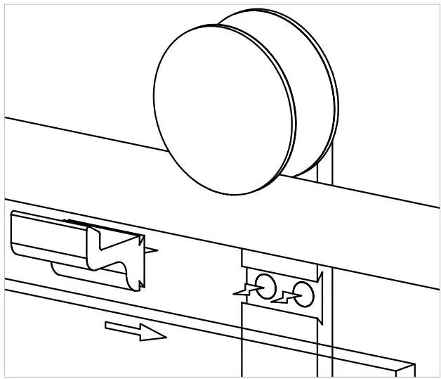 Magnetische Aushebesicherung für Laufwagen Cathelijn