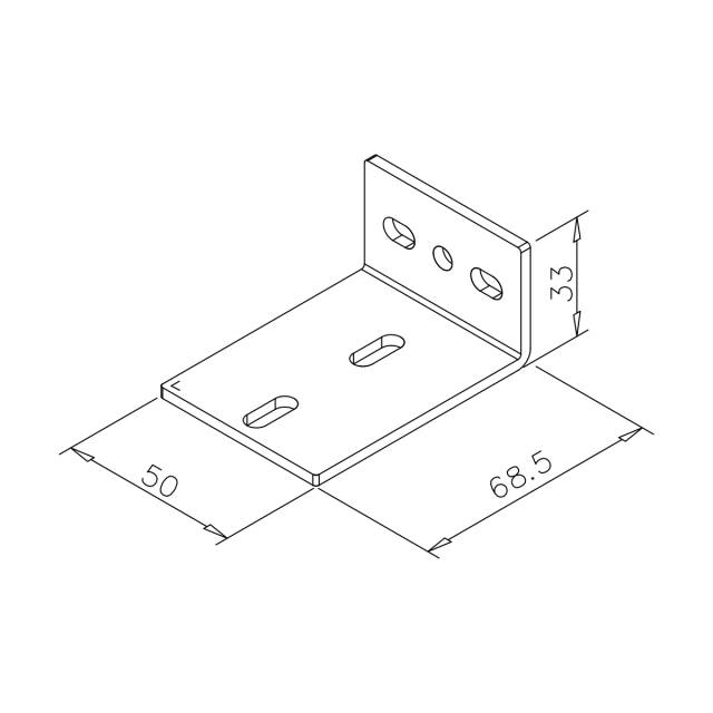 Wandhalterung für Schiebetür Clarimonda Clari^