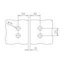 Türscharnier Pagan^