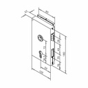 OFFICE Glastürschloss Marelle^