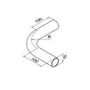 Rohrbogen, 90°, Q-line, MOD 0903, V2A^