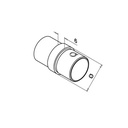 Rohrverbinder, Q-line, MOD 0790, V2A^