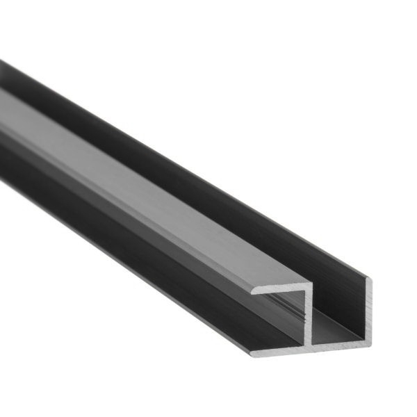 E-Profil-Alu, Edelstahloptik