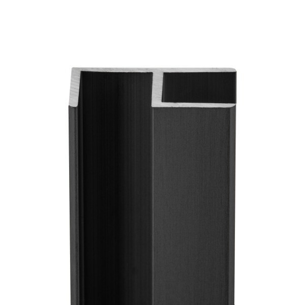 E-Profil-Alu, Anthrazit^