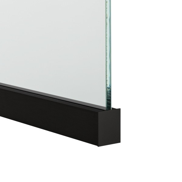 Endkappe Glas-Klemmprofil | 8-10 mm | Pressblank^ (Kopie)