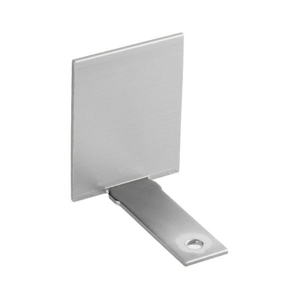 Endkappe Glas-Klemmprofil | 8-10 mm | Pressblank^