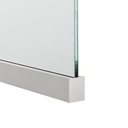 Endkappe Glas-Klemmprofil | 12-12,76 mm | Pressblank^