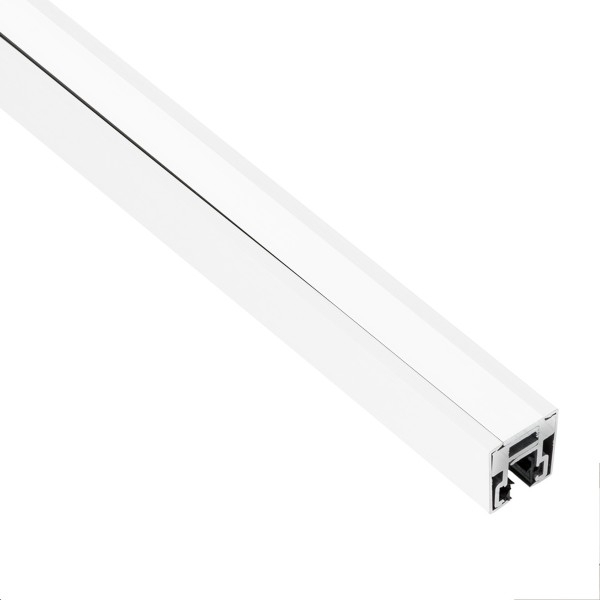 Endstück Glasklemmprofil MINI 8 - 8,76 mm - Weiss^