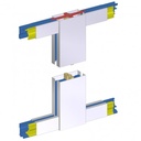 Glas H-Klemmprofil Set 10 mm - Schwarz