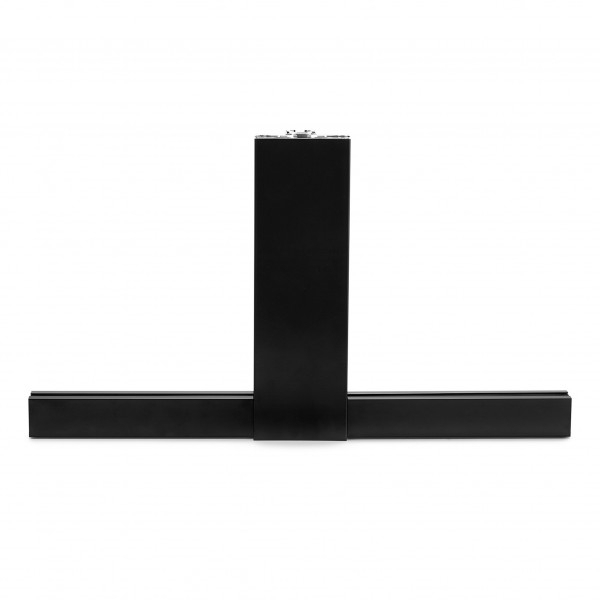 Glas T-Klemmprofil Set 10 mm - Schwarz^