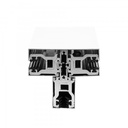 Glas T-Klemmprofil Set 10 mm - Weiss^