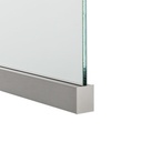 Glas-Klemmprofil | 8-8,76 mm | Pressblank^