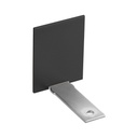 Endkappe Glas-Klemmprofil | 12-12,76 mm | Anthrazit^