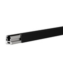 Glas-Klemmprofil MINI | 8-8,76 mm | Schwarz^