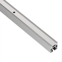 Glas-Klemmprofil MINI | 8-8,76 mm | Edelstahloptik