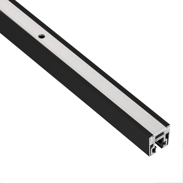 Glas-Klemmprofil MINI | 8-8,76 mm | Schwarz^