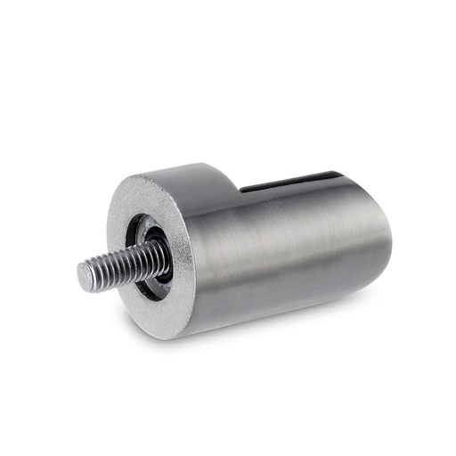 Glasanschlag Petrine (Chrom Design, Material Zamak, für Rohr Ø 25,4 - 30,0 mm)