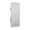 Endkappe, Easy Glass Slim, Seitenm., MOD 8032, Aluminium