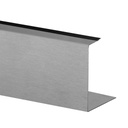 Blendleiste, Easy Glass Max, Seitenm., MOD 8535, Aluminium^