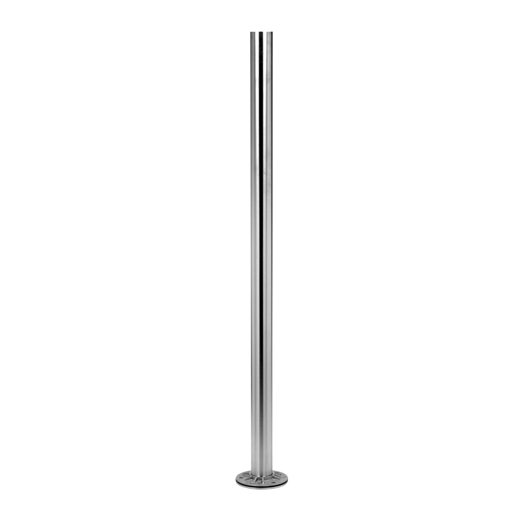 Geländerpfosten, Ø42,4 x 2 mm, H=989 mm, MOD 0912, V2A
