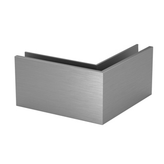 Ecke für Bodenprofil, EG Slim &quot;F&quot;, Bodenm., MOD 8021, Alu^