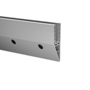 Bodenprofil, EG Prime &quot;Y&quot;, Seitenmontage, MOD 8440, Gebürstet, Alu^