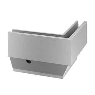 Ecke für Bodenprofil, EG Pro &quot;Y&quot;, Seitenm., MOD 8141, Alu^