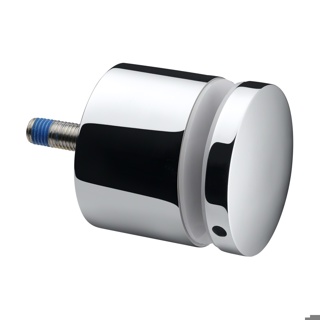 Glasadapter, Ø70 mm, M12, flach, Easy Glass, MOD 0748, V2A^