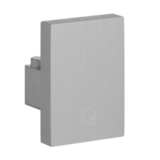 Endkappe, Easy Glass View, MOD 6832, Aluminium^