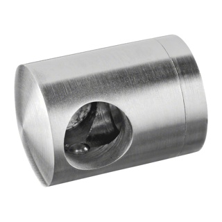 Querstabhalter Sackloch, links, Stab Ø12 mm, MOD 0832, V4A^