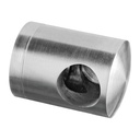 Querstabhalter Sackloch, rechts, Stab Ø12 mm, MOD 0833, V4A^