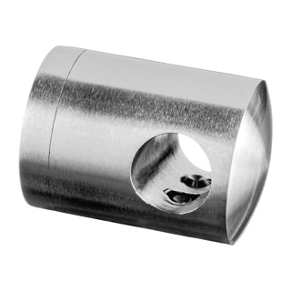 Querstabhalter Stoßbefestigung, Stab Ø12 mm, MOD 0831, V2A^