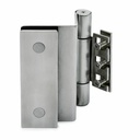 Glastürscharnier  für Zargenprofil, justierbar Annemarthe^