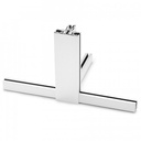 Glas T-Klemmprofil Set 12 mm - Weiss^