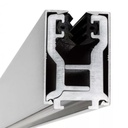 Glas-Klemmprofil | 12-12,76 mm | Pressblank^