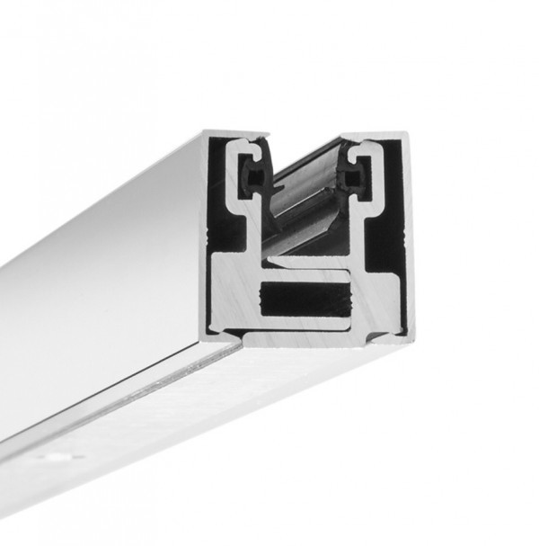 Glas-Klemmprofil MINI | 10-10,76 mm | Hochglanz^