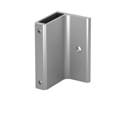 Halterung für Geländerpfosten, Seitenm., Easy Alu, Aluminium