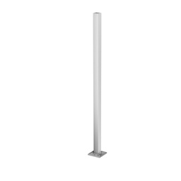 Geländerpfosten, 40x40x2 mm, H=989 mm, M8, MOD 4972, V4A