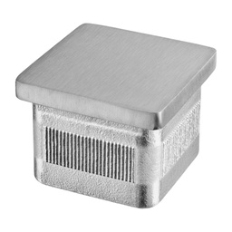 Endkappe, flach, Easy Hit, Square Line, MOD 5728, V2A^