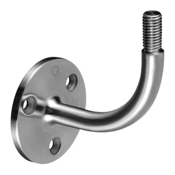 Handlaufhalter für Wandbefestigung, Q-line, MOD 0118, V2A^