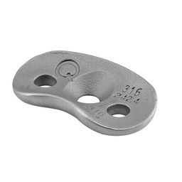 Handlauf-Anschlussplatte für MOD 0305, 90°, MOD 1820, V4A^