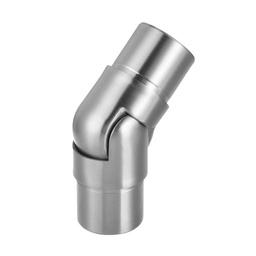 Justierbarer Rohrverbinder, 0-70°, Q-line, MOD 0312, V2A^