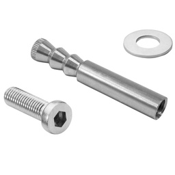 Innengewindeanker, mit Schraube und Unterlegscheibe, Stahl^