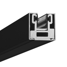 Endstück Glasklemmprofil MINI 10 - 10,76 mm - Schwarz^